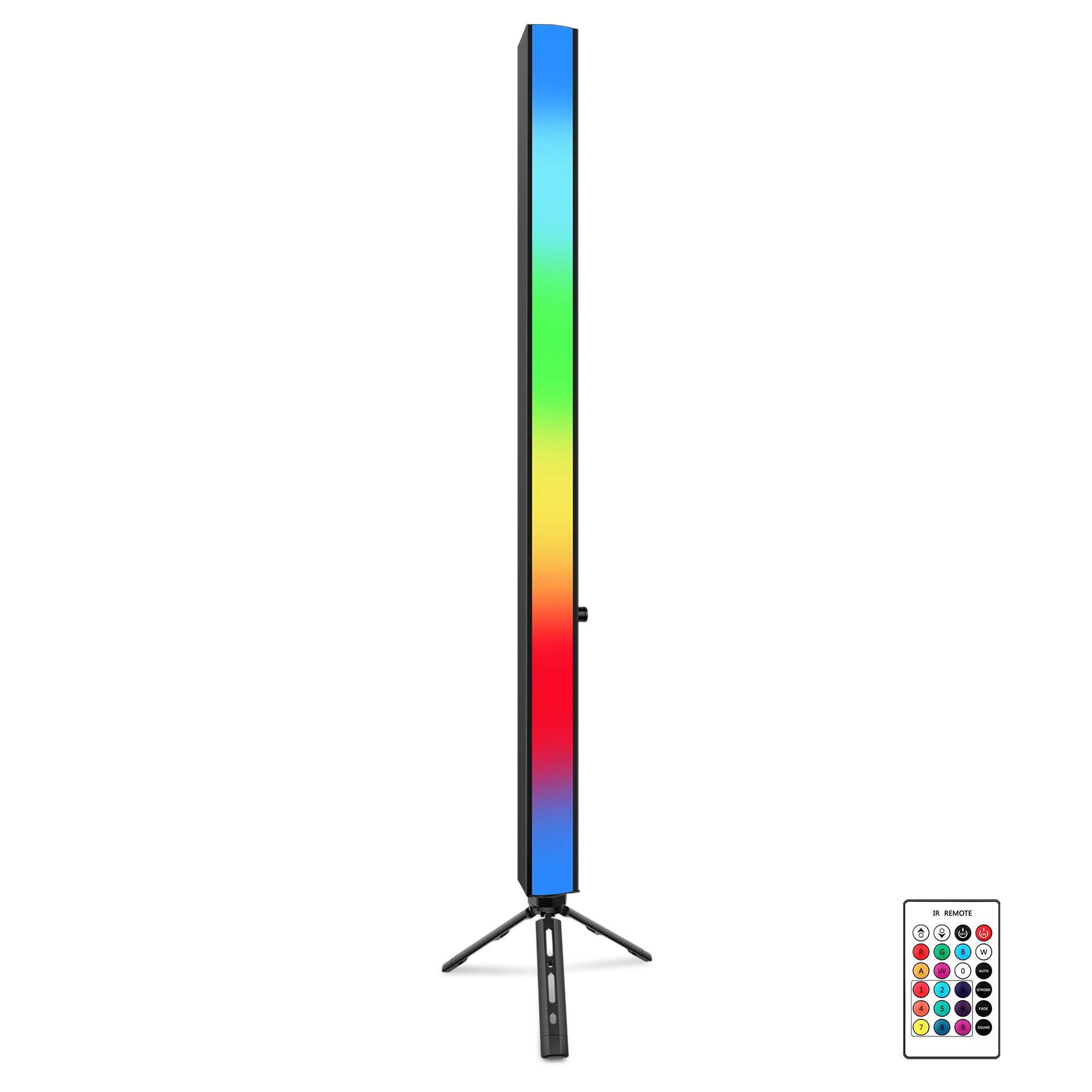 90W Battery Powered RGB LED Pixel Bar