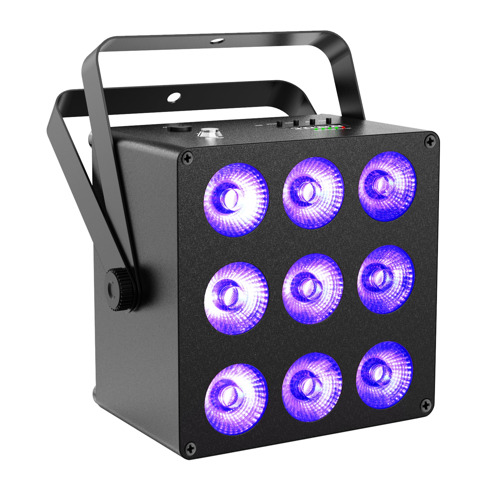 54W RGBWA+UV LED Battery PAR Light