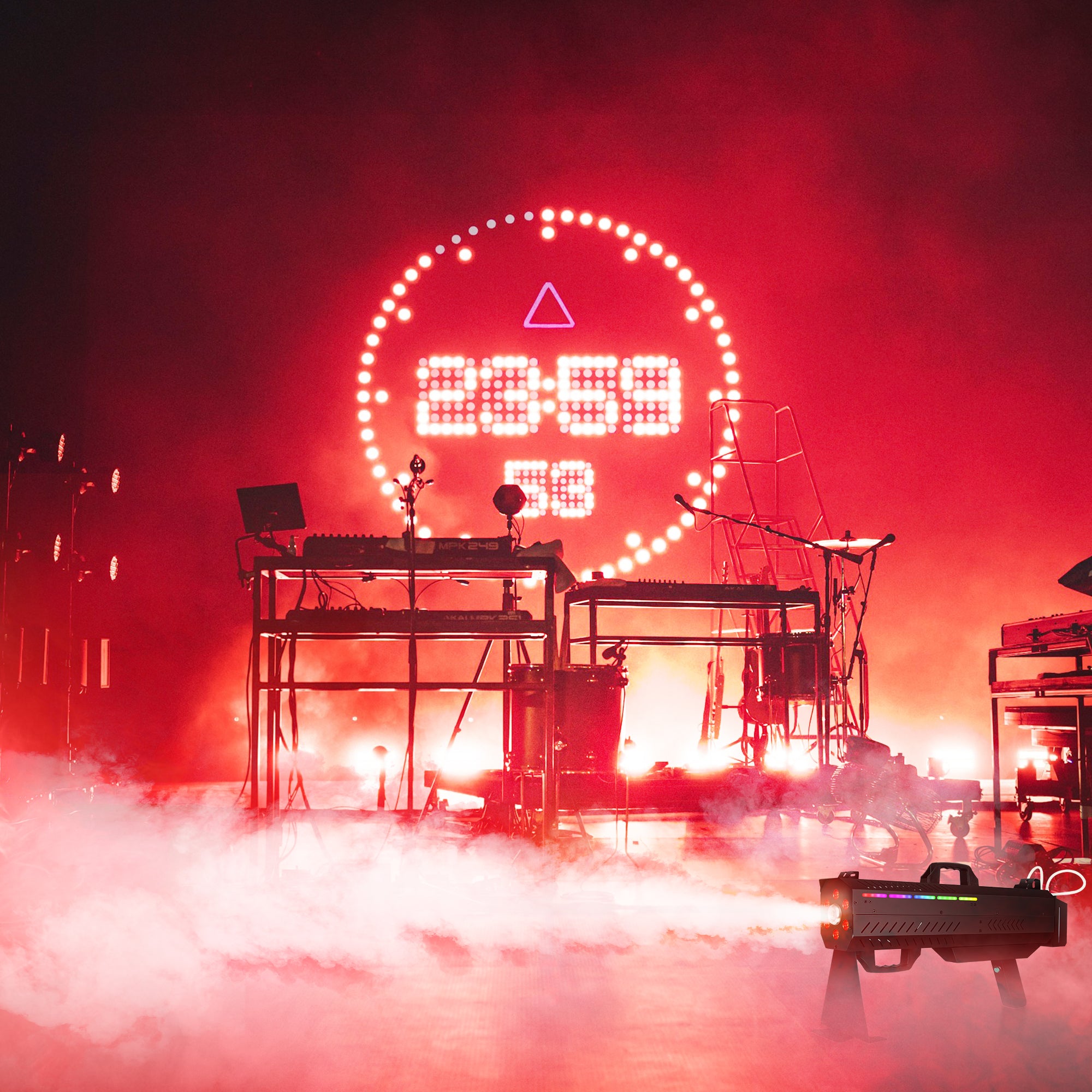 YeeSite Stage Effect 1500W Handheld LED Fog Machine