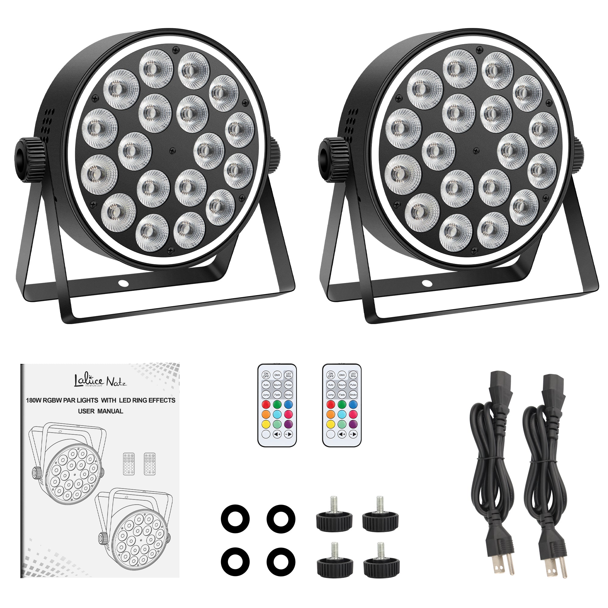 YeeSite Stage Light 180W RGBW LED PAR Light