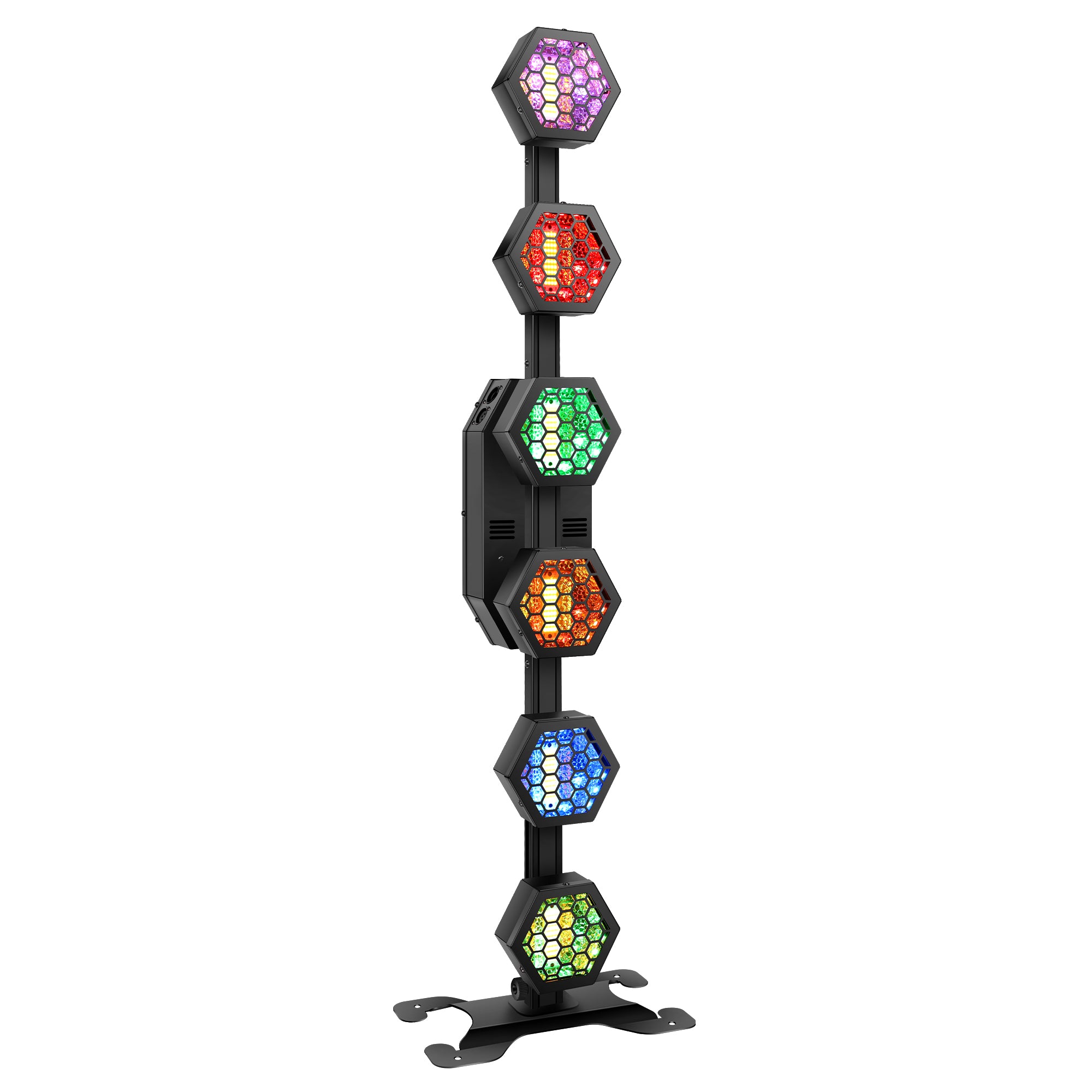 YeeSite Stage Light 300W 6×50W COB Vertical Retro Stage Light