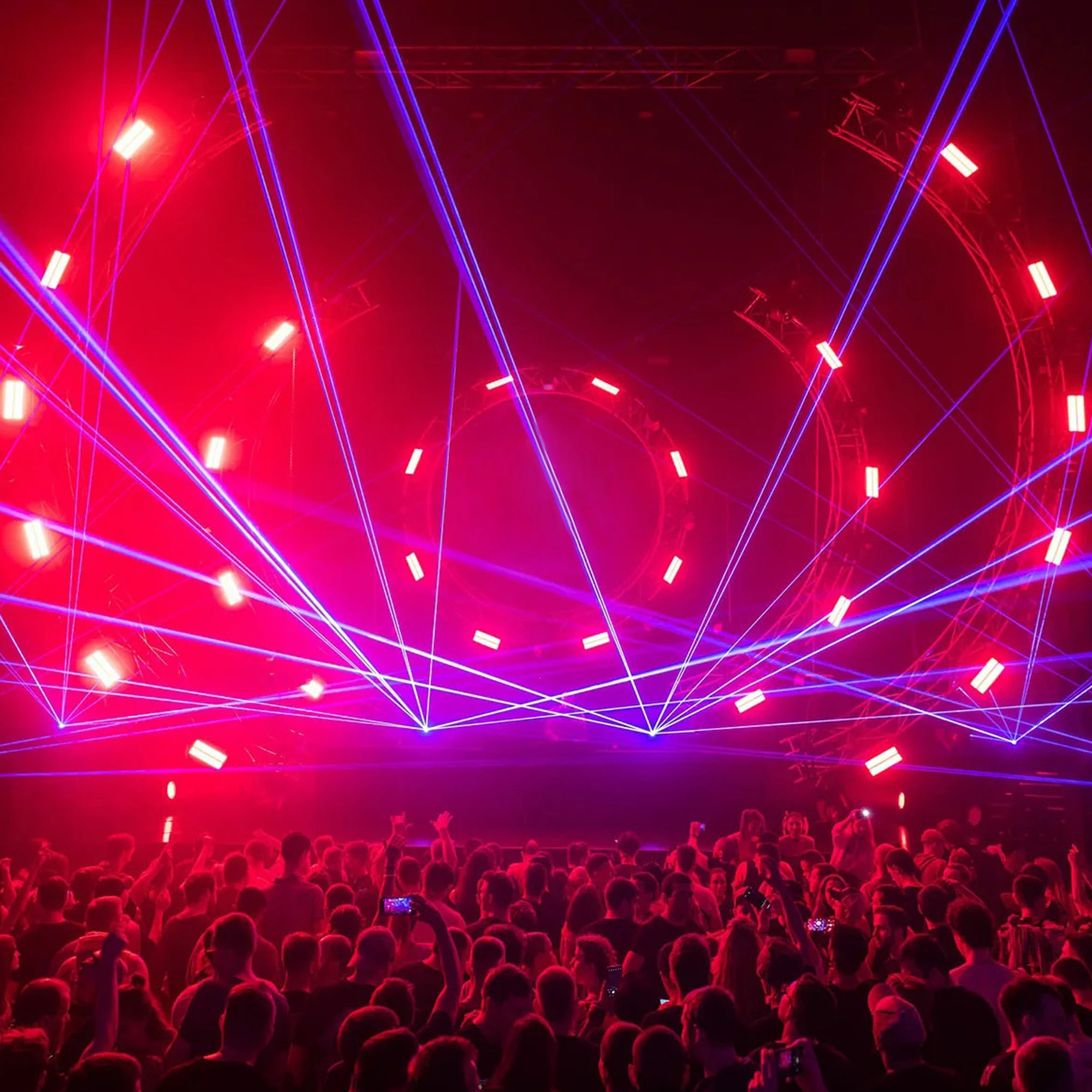 YeeSite Stage Light 500W RGBW LED Strobe Panel