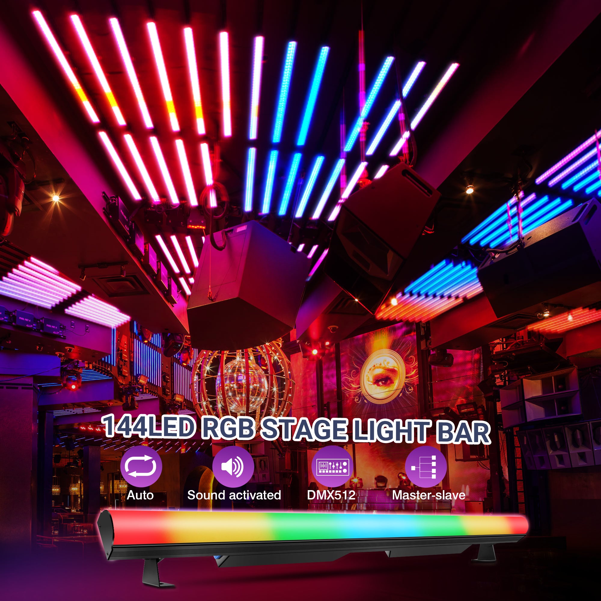 YeeSite Stage Light 60W RGB LED Wall Washer