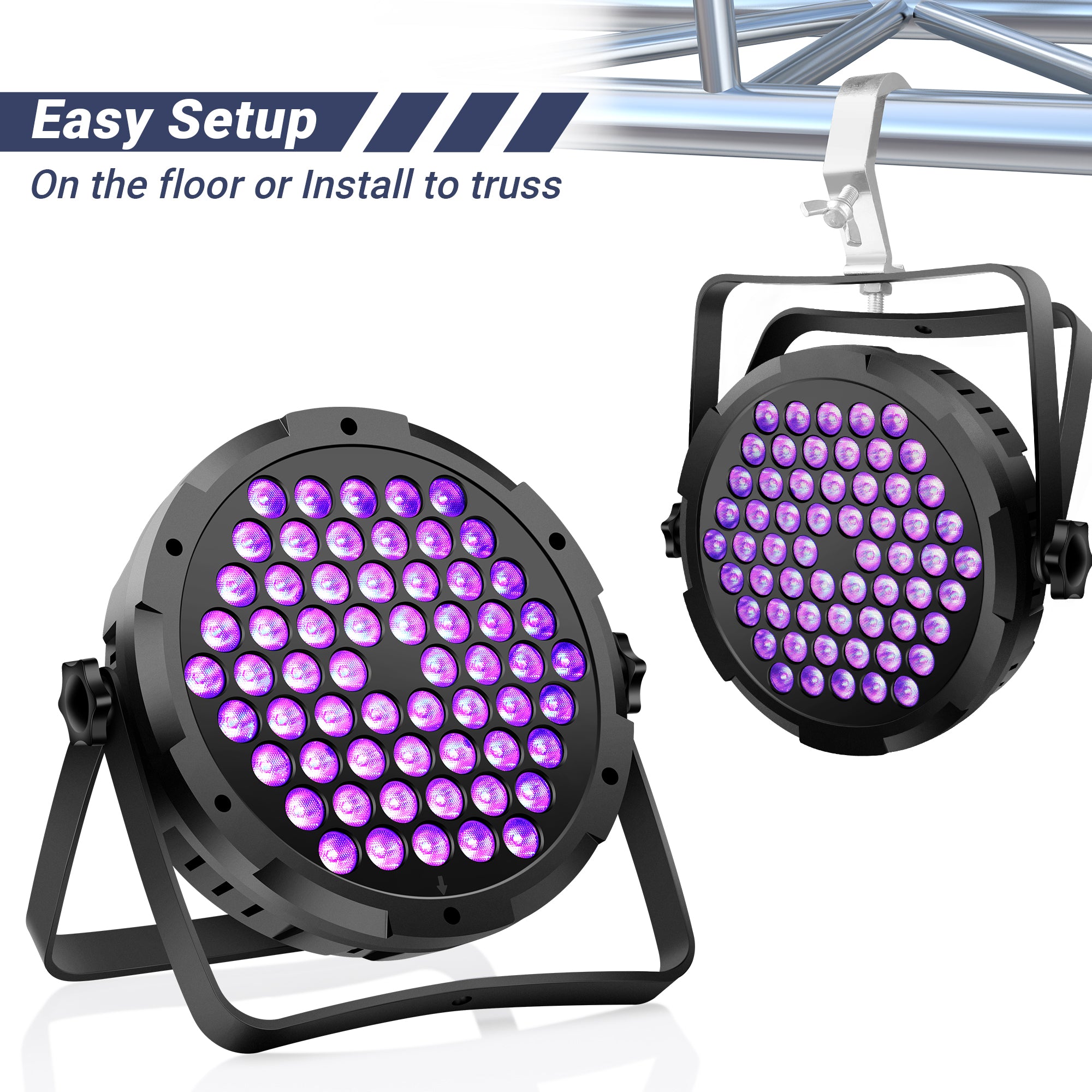 YeeSite Stage Light 90W RGB LED PAR Lights