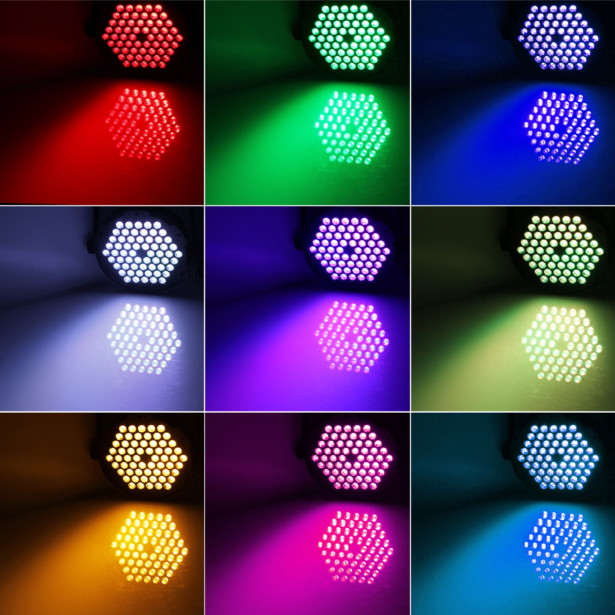 90W RGB LED PAR Lights