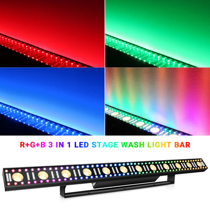 100W Warm White & RGB LED Pixel Bar