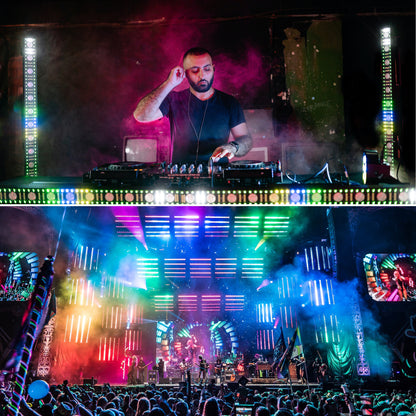 100W Warm White & RGB LED Pixel Bar