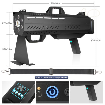 YeeSite Stage Effect 1500W Handheld LED Fog Machine