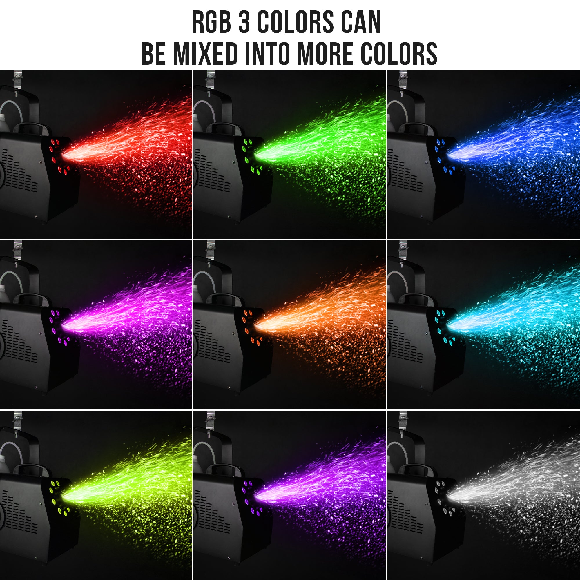 YeeSite Stage Effect 1500W LED Snow Making Machine