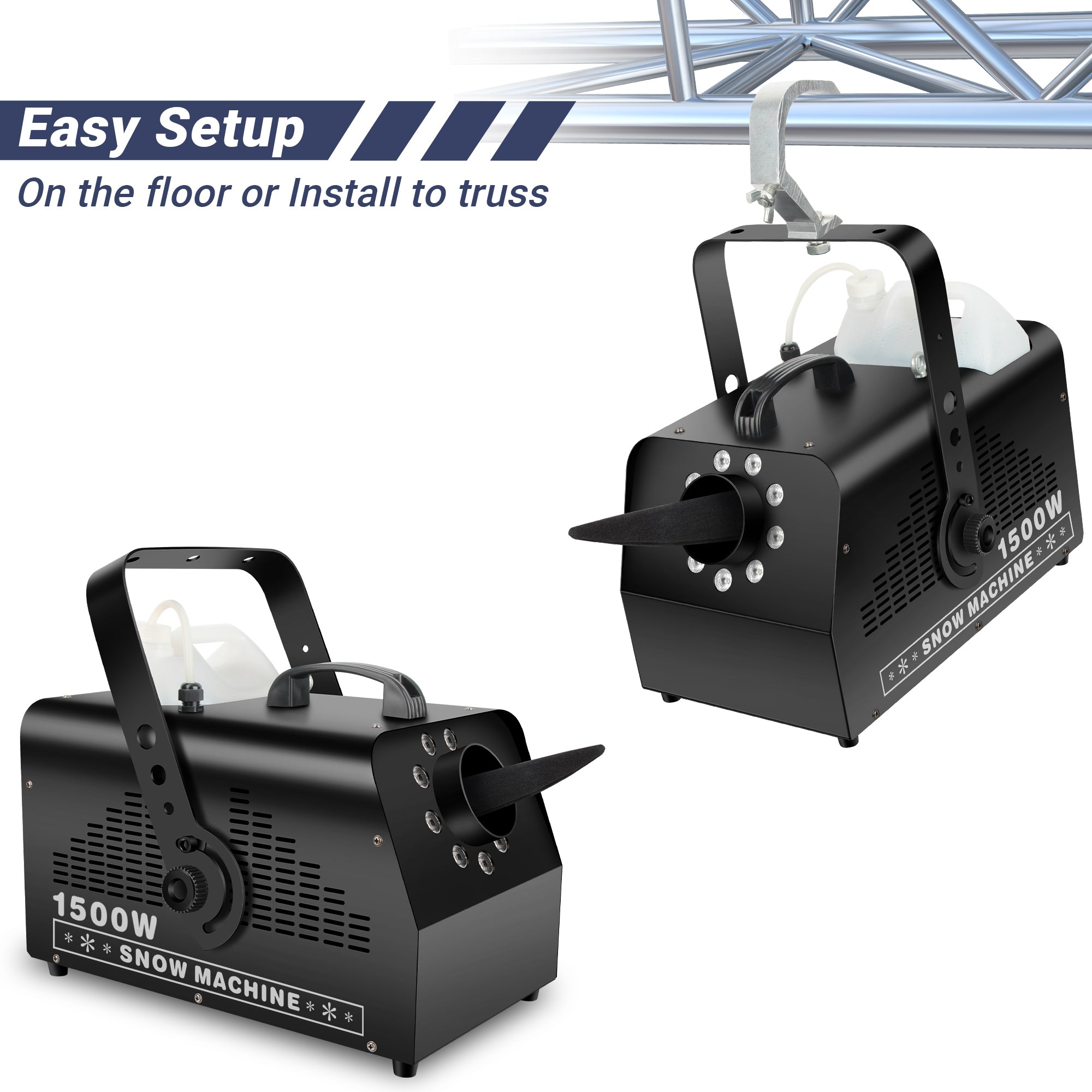 YeeSite Stage Effect 1500W LED Snow Making Machine