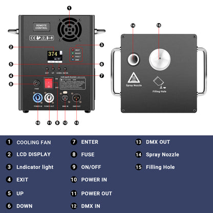 YeeSite Stage Effect 600W Cold Spark Machine