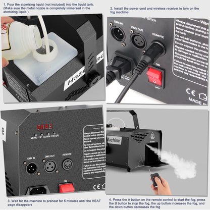 YeeSite Stage Effect 600W Haze Machine