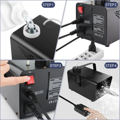 YeeSite Stage Effect 800W Portable Snow Making Machine