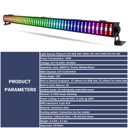 YeeSite Stage Light 100W RGBW LED Wall Washer