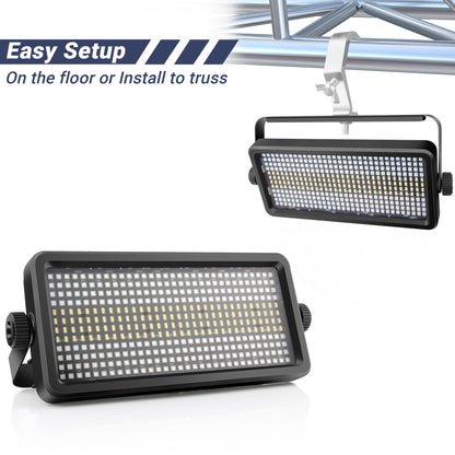 YeeSite Stage Light 120W RGBW Strobe Bar