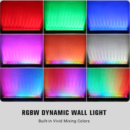 YeeSite Stage Light 120W RGBW Wash Light Bar