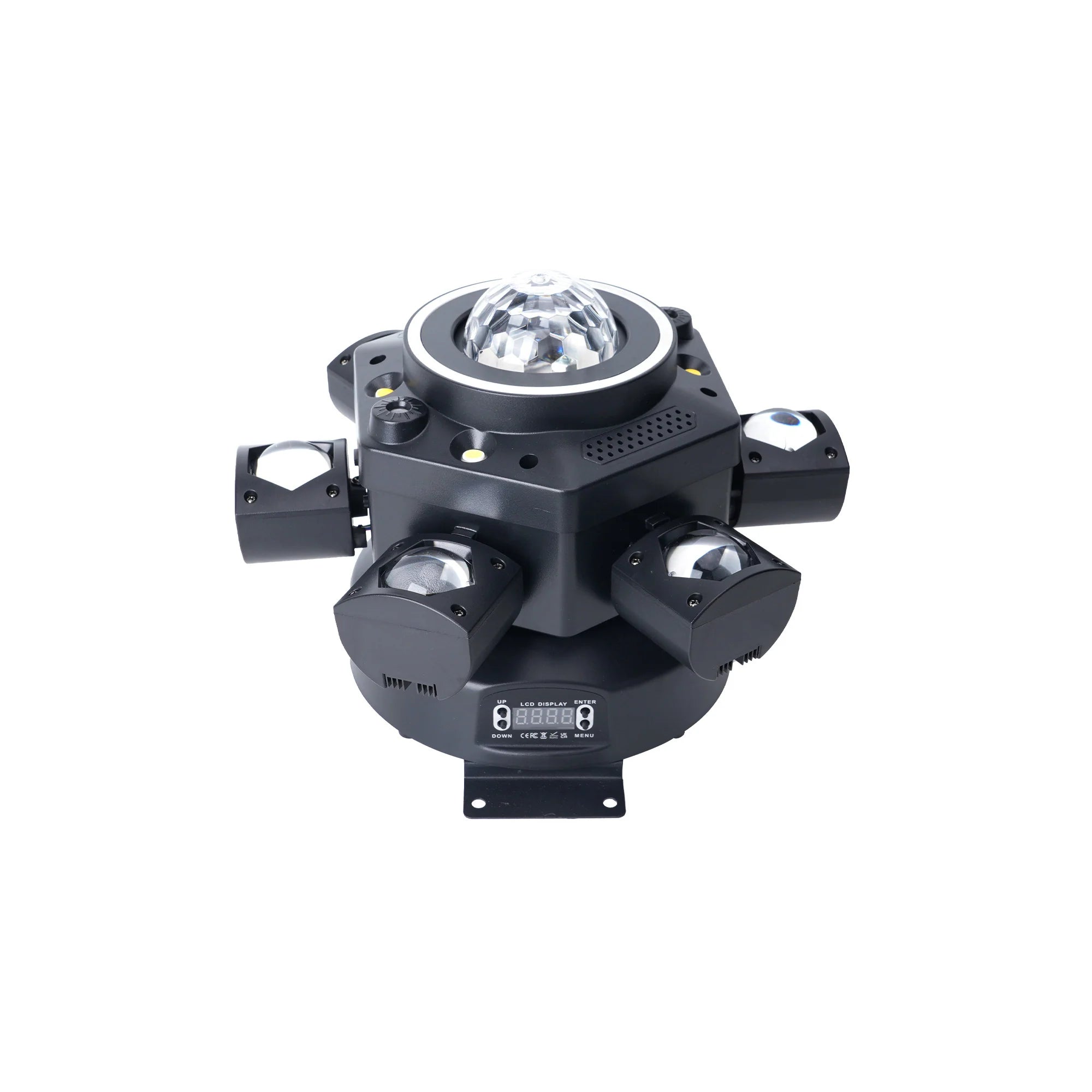 YeeSite Stage Light 150W 6-Arm LED Moving Head Party Light