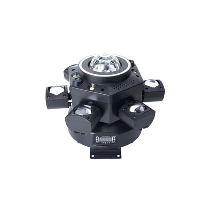 YeeSite Stage Light 150W 6-Arm LED Moving Head Party Light