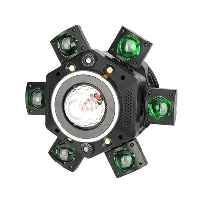 YeeSite Stage Light 150W 6-Arm LED Moving Head Party Light
