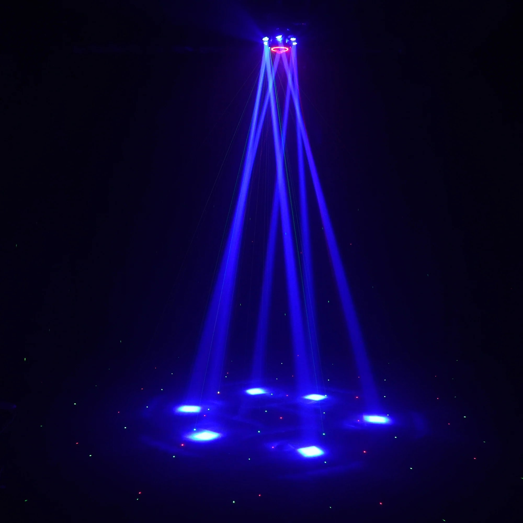 YeeSite Stage Light 150W 6-Arm LED Moving Head Party Light