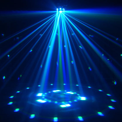 YeeSite Stage Light 150W 6-Arm LED Moving Head Party Light