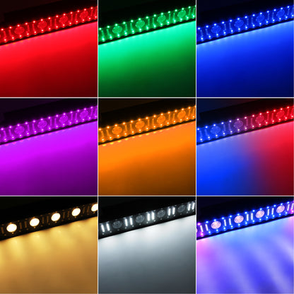 YeeSite Stage Light 150W Battery Powered Wireless DMX LED Wall Washer Light Bar