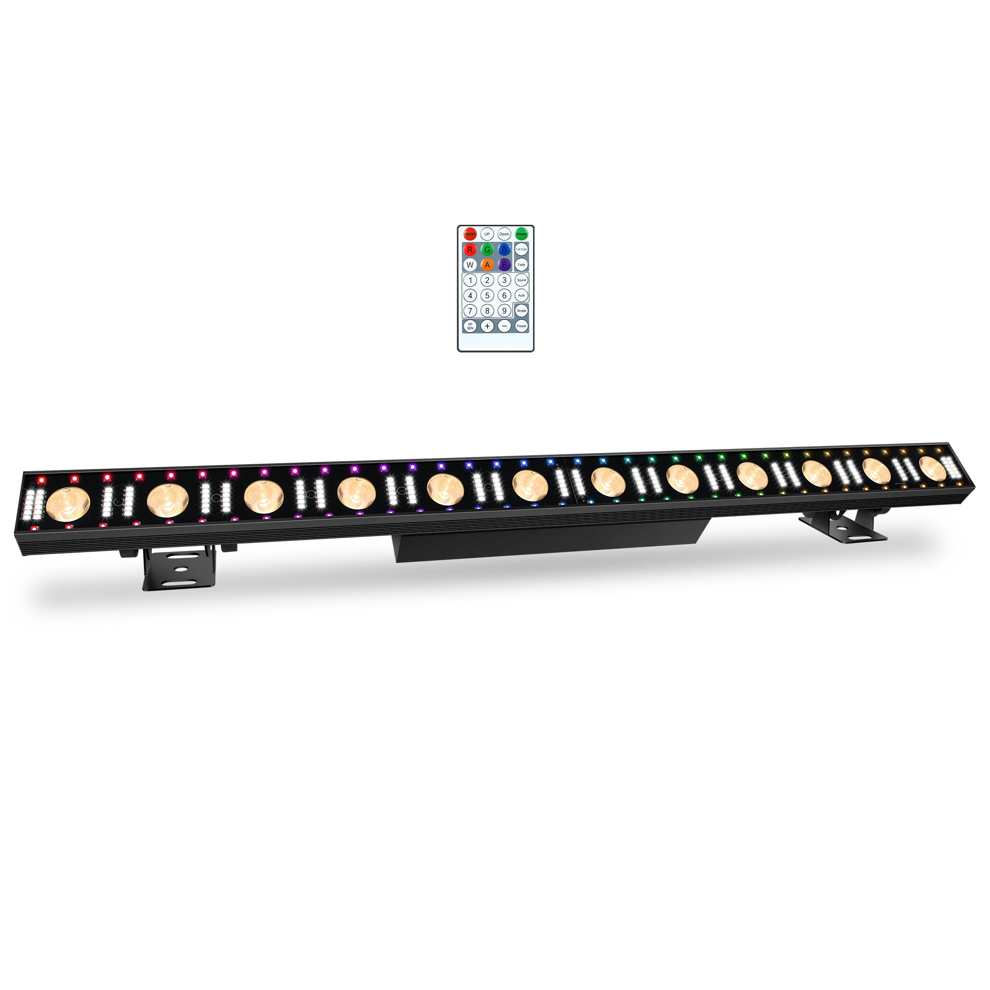 YeeSite Stage Light 150W Battery Powered Wireless DMX LED Wall Washer Light Bar
