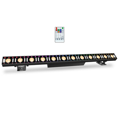 YeeSite Stage Light 150W Battery Powered Wireless DMX LED Wall Washer Light Bar