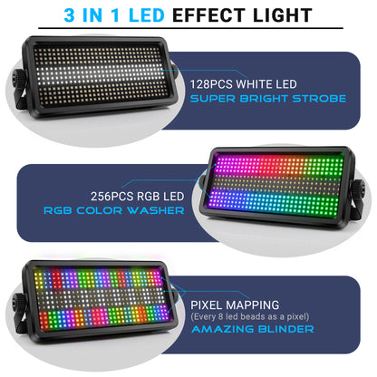 YeeSite Stage Light 150W RGBW Stage Strobe Light