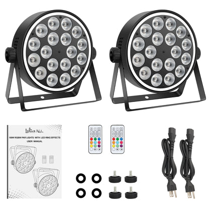 YeeSite Stage Light 180W RGBW LED PAR Light