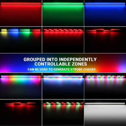 YeeSite Stage Light 200W RGBW LED Strobe Bar