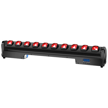 YeeSite Stage Light 300W 10×30W RGBW LED Pixel Beam Bar with Tilt