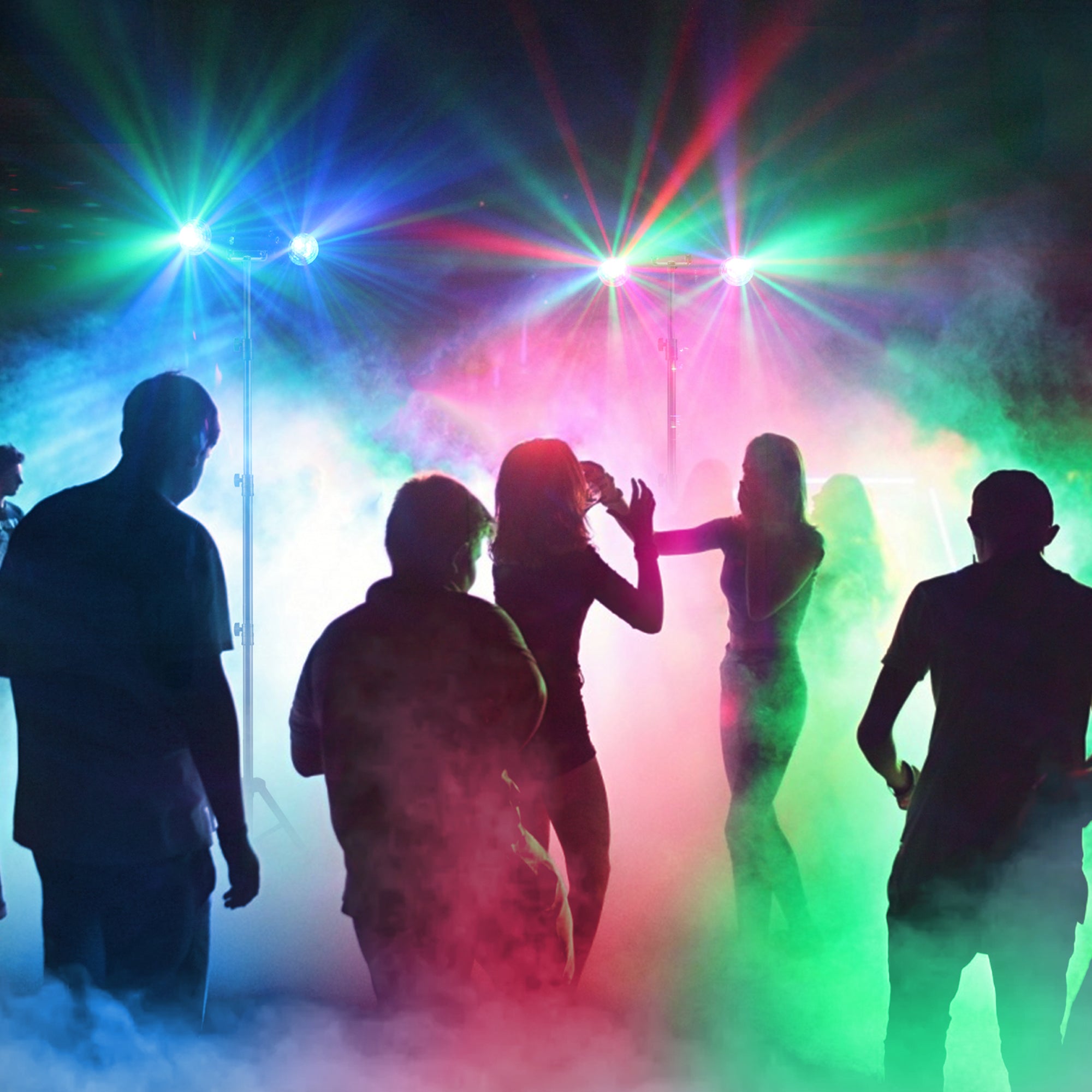 YeeSite Stage Light 5-In-1 DJ Party Light