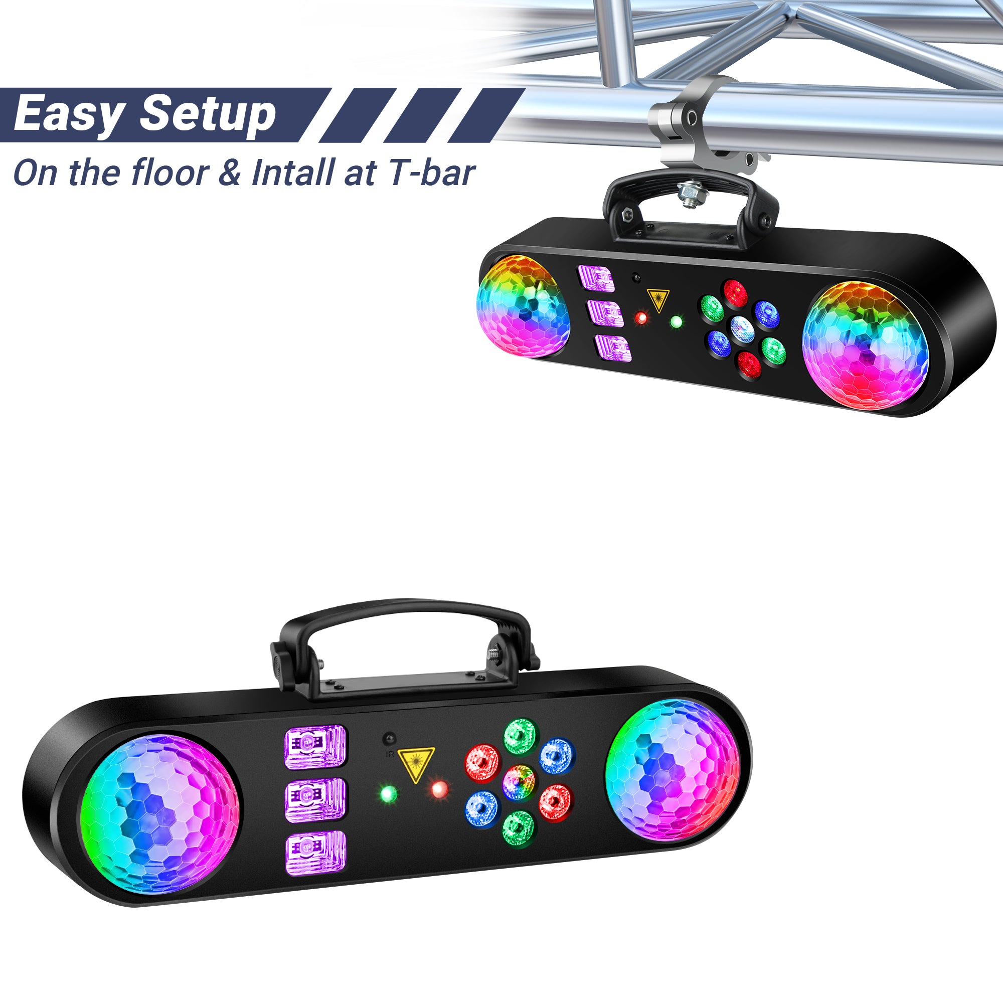 YeeSite Stage Light 5-In-1 DJ Party Light