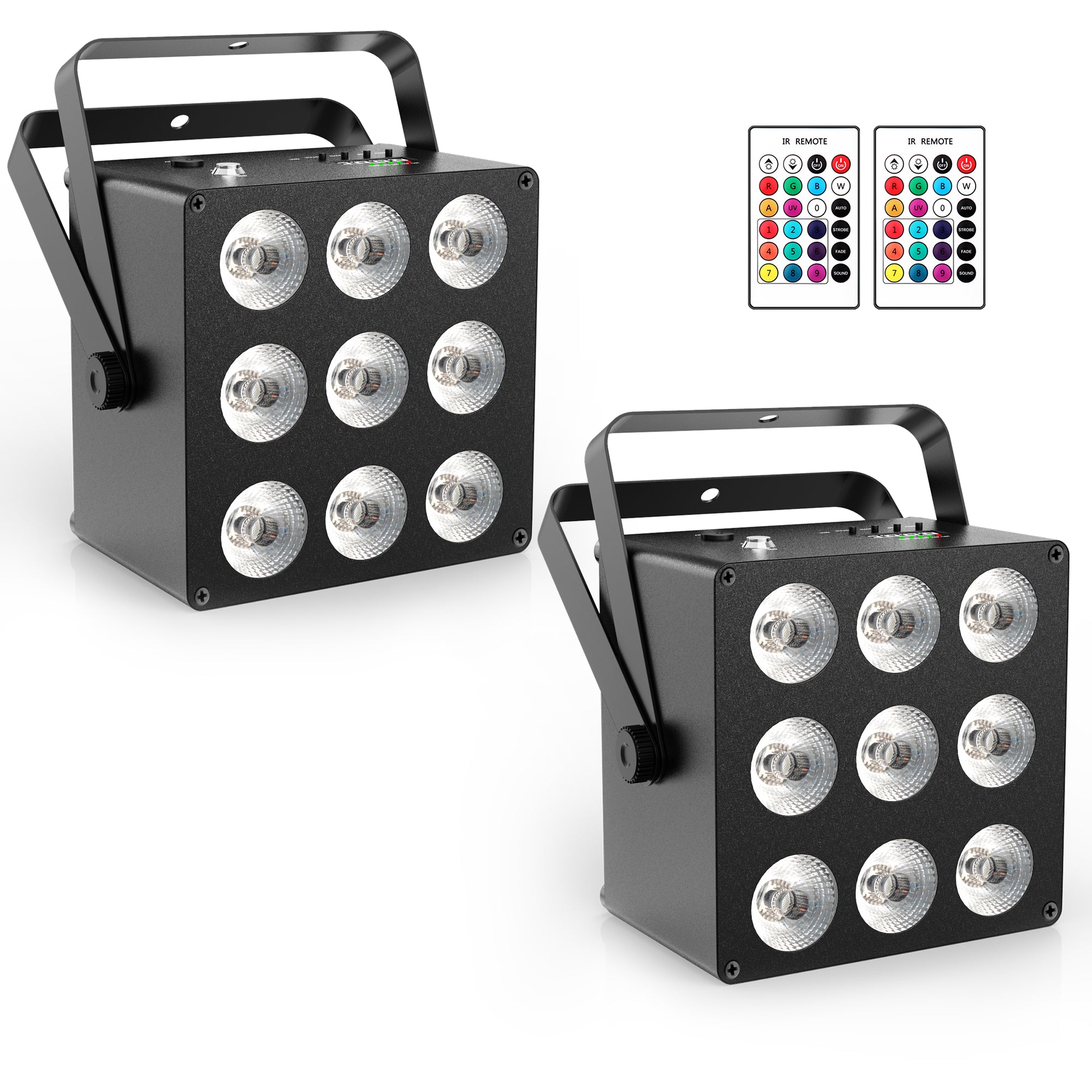 YeeSite Stage Light 54W RGBWA+UV LED Battery PAR Light