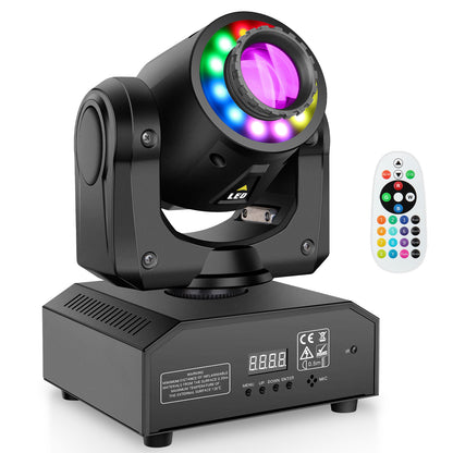 YeeSite Stage Light 60W LED Rechargeable Wireless Moving Head Spotlight