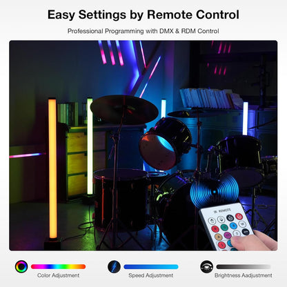 YeeSite Stage Light 60W RGB LED Stage Pixel Light Bars