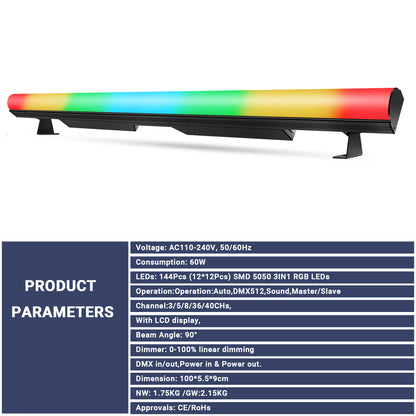 YeeSite Stage Light 60W RGB LED Wall Washer